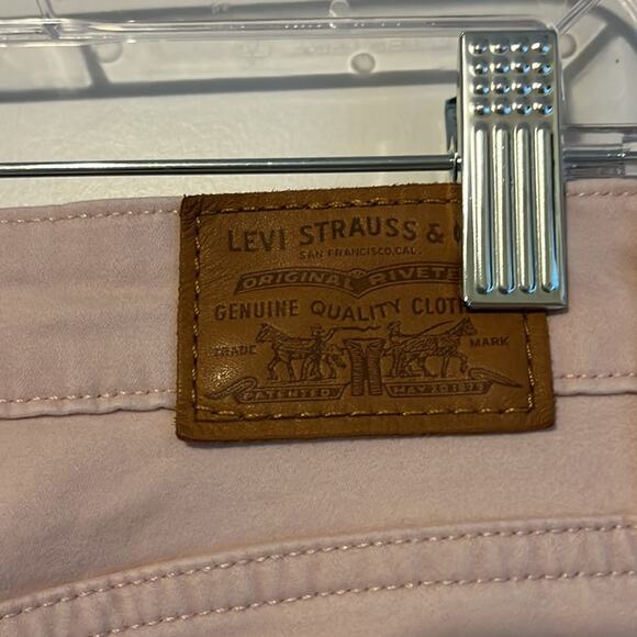 Levi’s Blush Pink High Rise Skinny Ankle Jeans - Picture 6 of 11